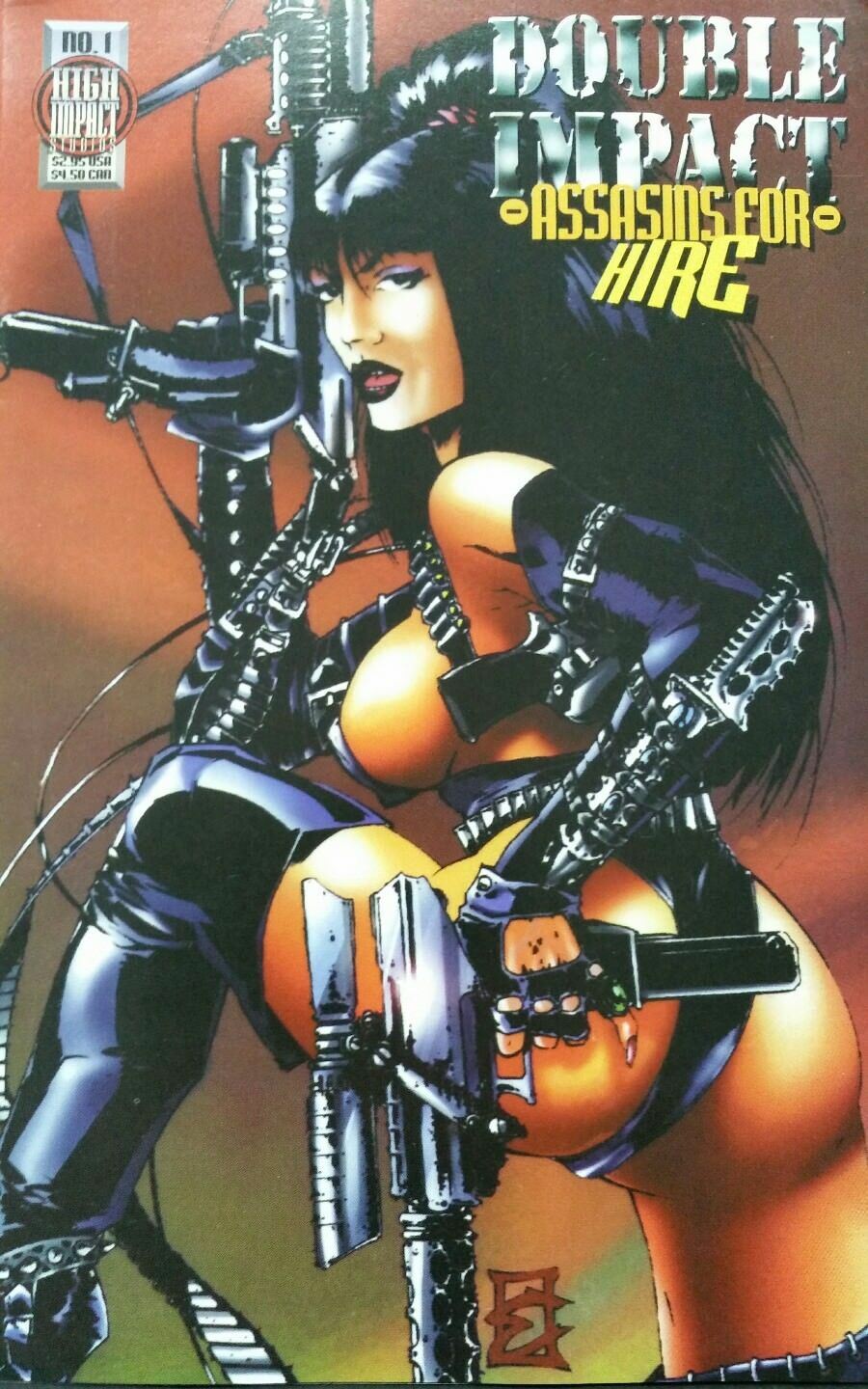 DOUBLE IMPACT ASSASSINS FOR HIRE N.1