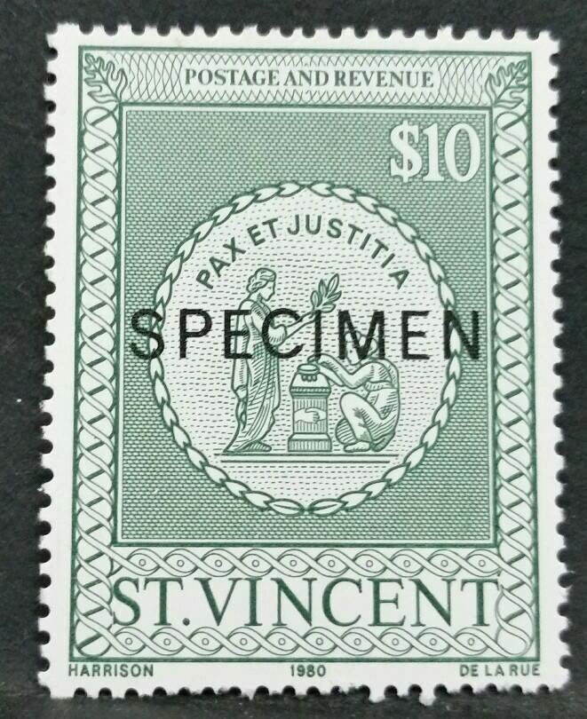 1980 ST. VINCENT  $10 MNH** RF03