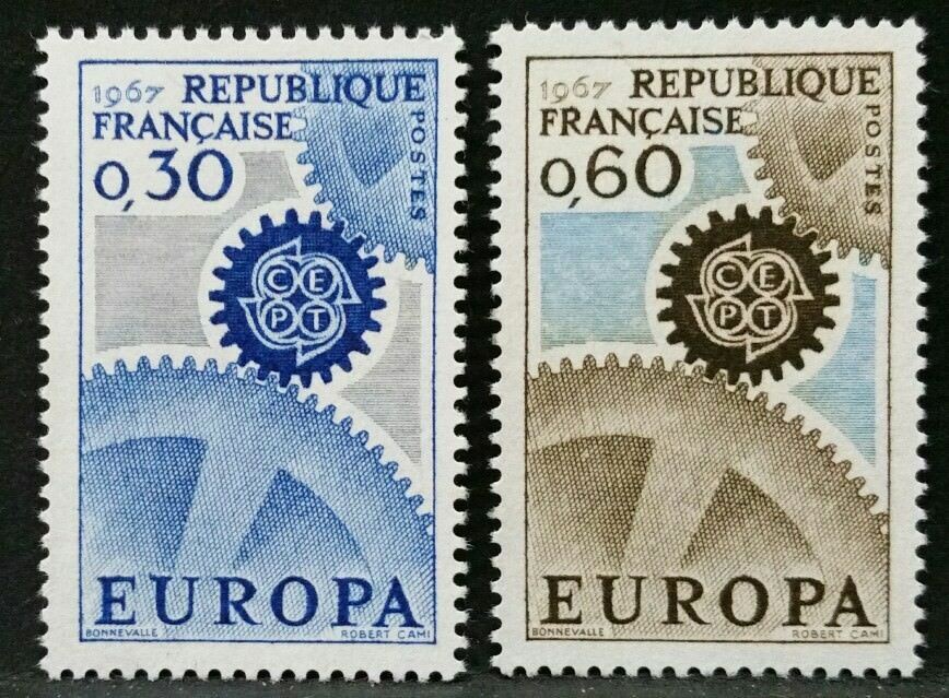 1967 FRANCIA EUROPA MNH ** RF03