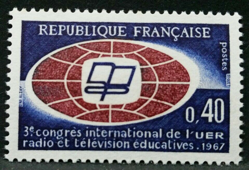 1967 FRANCIA UER MNH ** RF03