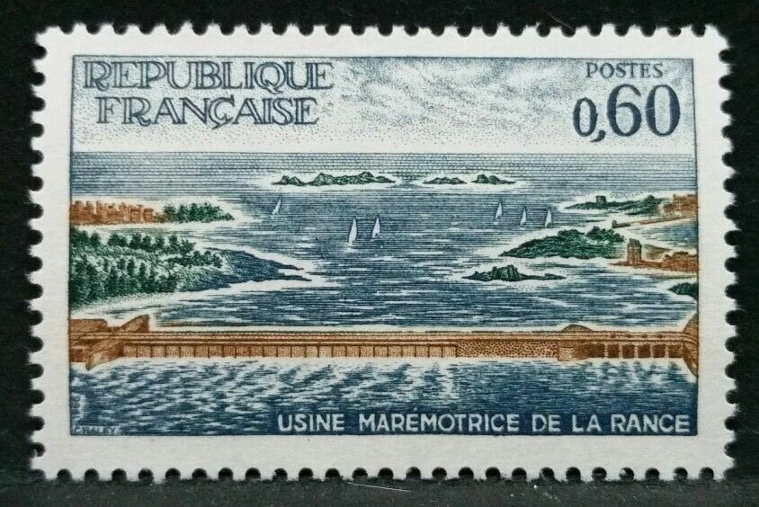 1967 FRANCIA USINE MAREMOTRICE DE LA RANCE  MNH** RF03