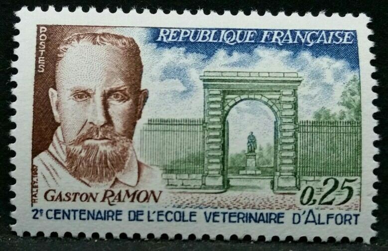 1967 FRANCIA GASTON RAMON MNH** RF03