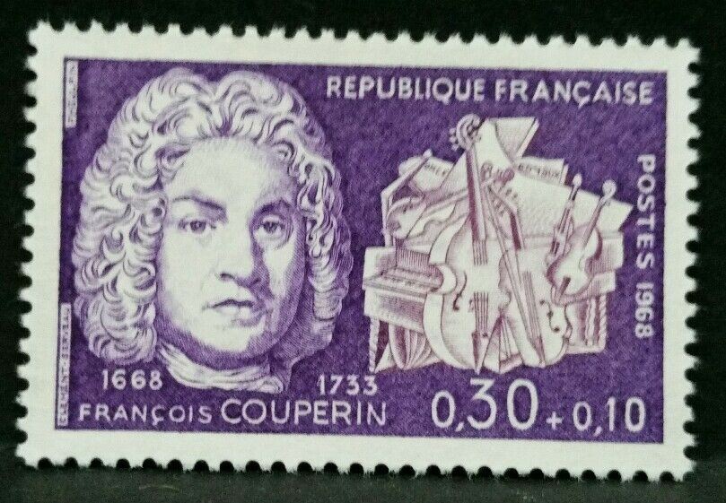 1968 FRANCIA DE COUPERIN MNH** RF03