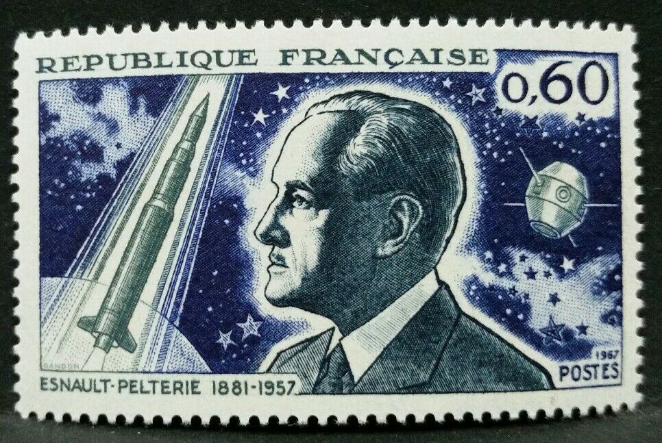 1967 FRANCIA ESNAULT PELTERIE MNH ** - EDF124
