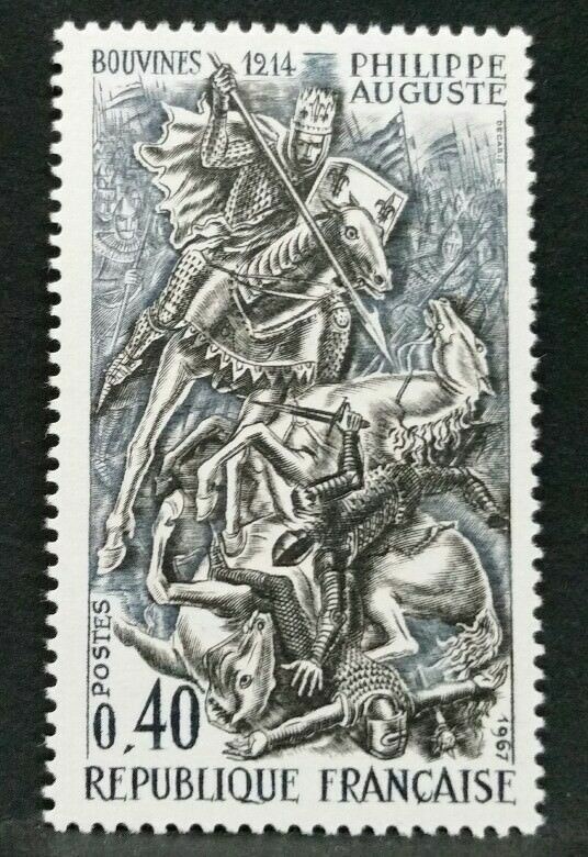 1967 FRANCIA STORIA DI FRANCIA 40 CENT MNH ** RF03