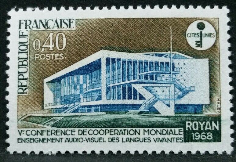 1968 FRANCIA COOPERAZIONE MONDIALE  MNH ** RF03