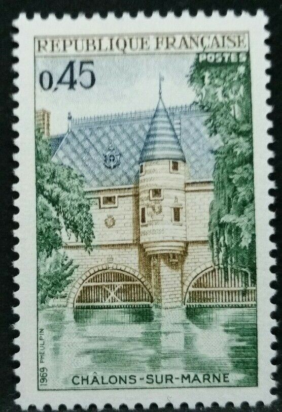 1969 FRANCIA CONGRESSO FILATELICO A CHALONS MNH ** RF03