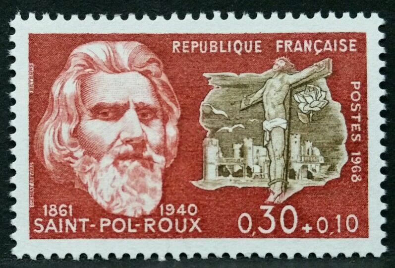 1968 FRANCIA SAINT POL ROUX MNH** RF03