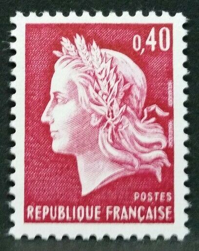 1967-69 FRANCIA MARIANNA DI CHEFFER 40 CENT MNH ** RF03