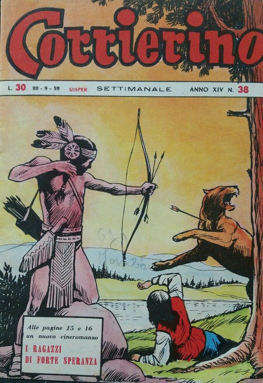 CORRIERINO UISPER N.38 20.9.59