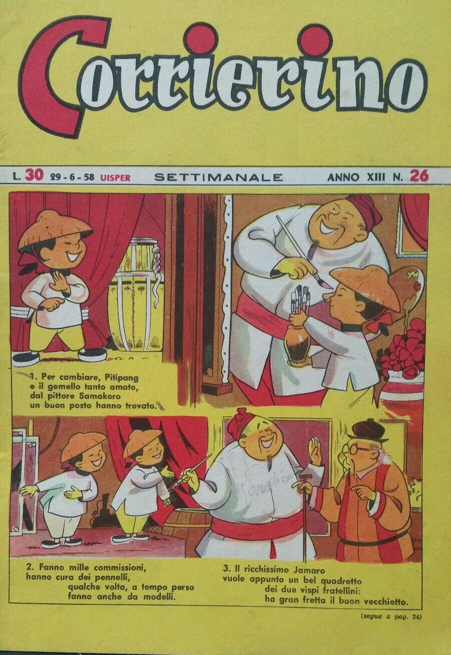 CORRIERINO UISPER N.26 29.6.58