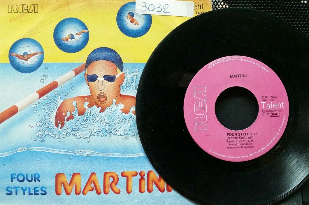 MARTINI FOUR STYLES/QUATTRO STILI 45RPM 7