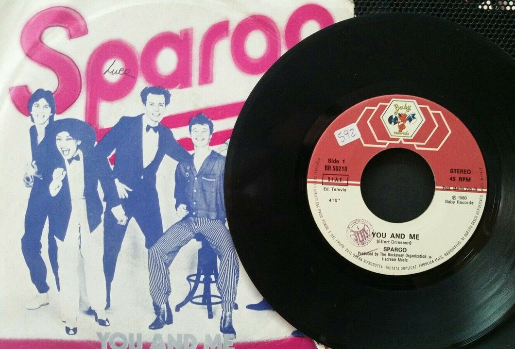 SPARGO YOU AND ME/WORRY 45RPM 7