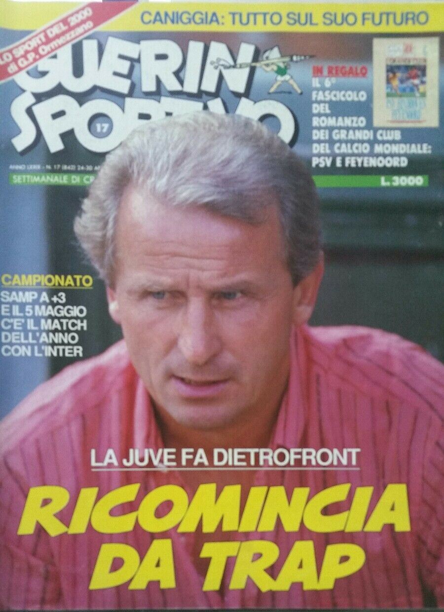 GUERIN SPORTIVO N.17 1991 CON INSERTO
