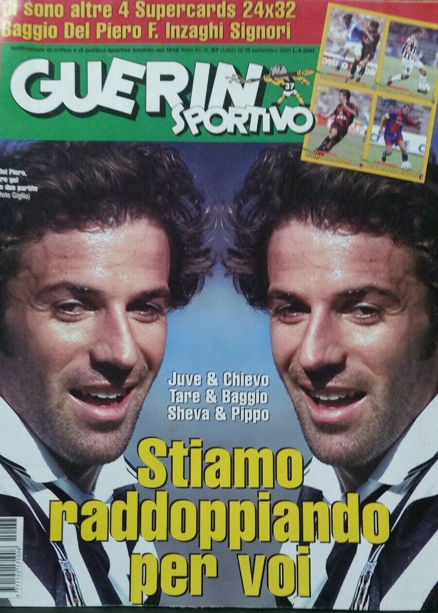 GUERIN SPORTIVO N.37 2001 CON POSTER