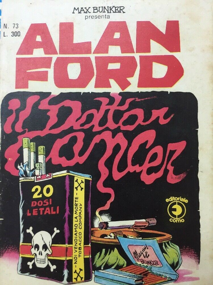 ALAN FORD IL DOTTOR CANCER.  CORNO