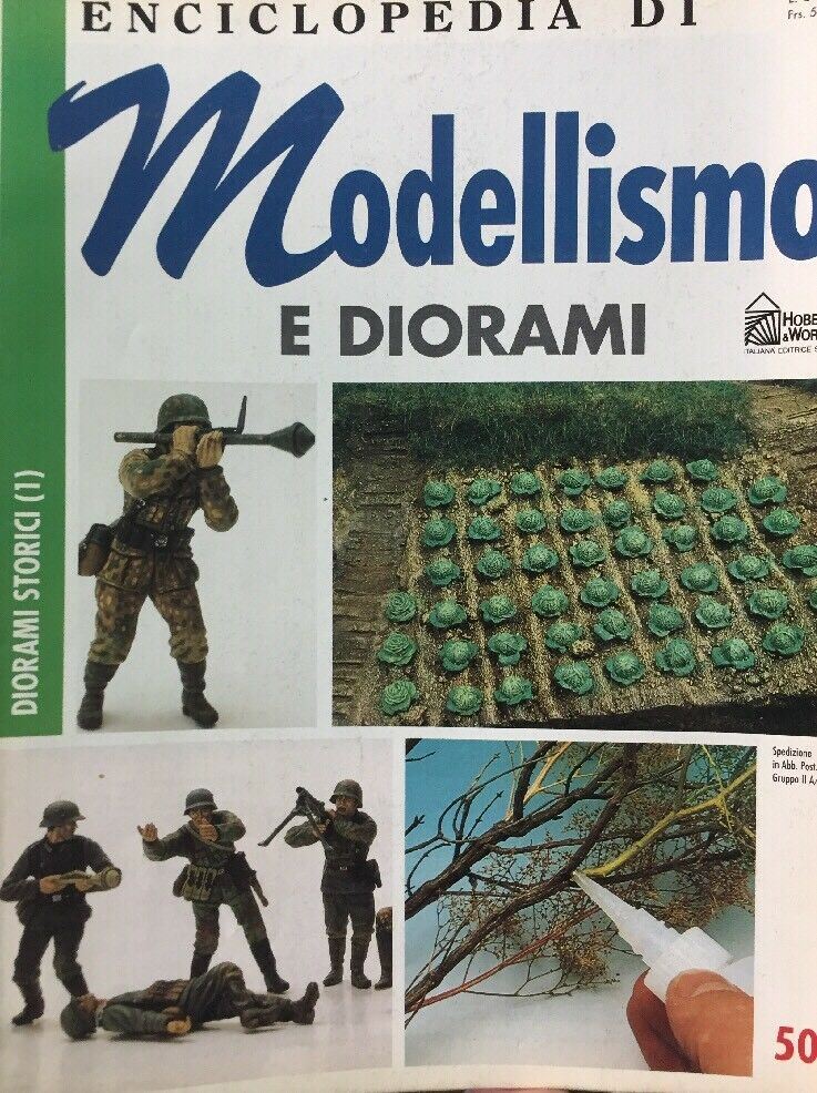 ENCICLOPEDIA DI MODELLISMO E DIORAMI N.50 Diorami Storici 1