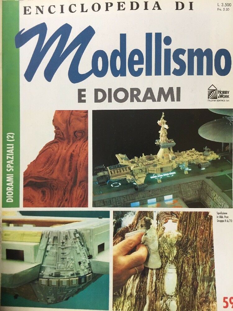 ENCICLOPEDIA DI MODELLISMO E DIORAMI N.59 DIORAMI SPAZIALI 2