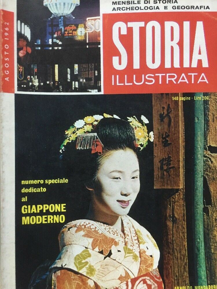 STORIA ILLUSTRATA AGOSTO 1962 GIAPPONE