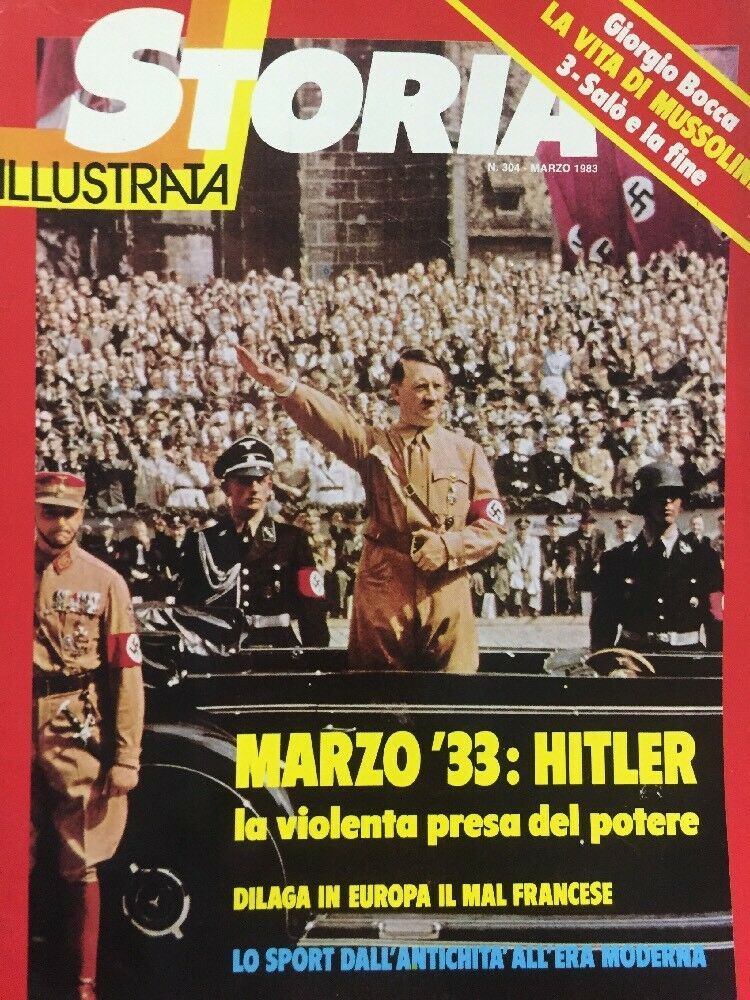 STORIA ILLUSTRATA N.304 MARZO ‘33 HITLER