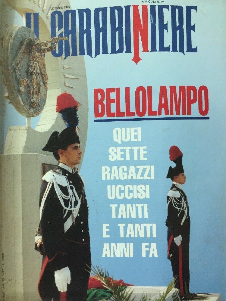 IL CARABINIERE DICEMBRE 1992