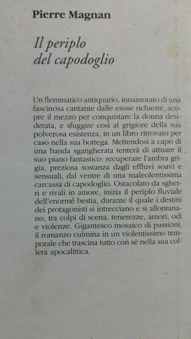 IL PERIPLO DEL CAPODOGLIO P. Magnan