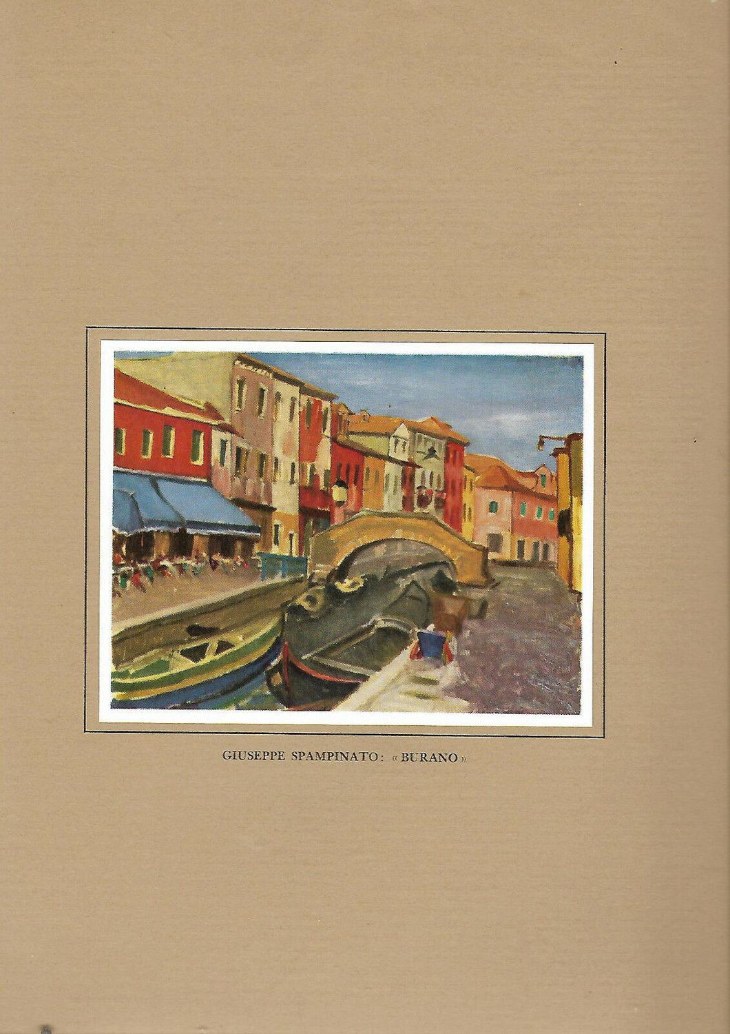 STAMPA BURANO G.SPAMPINATO 1957GIUSEPPE G