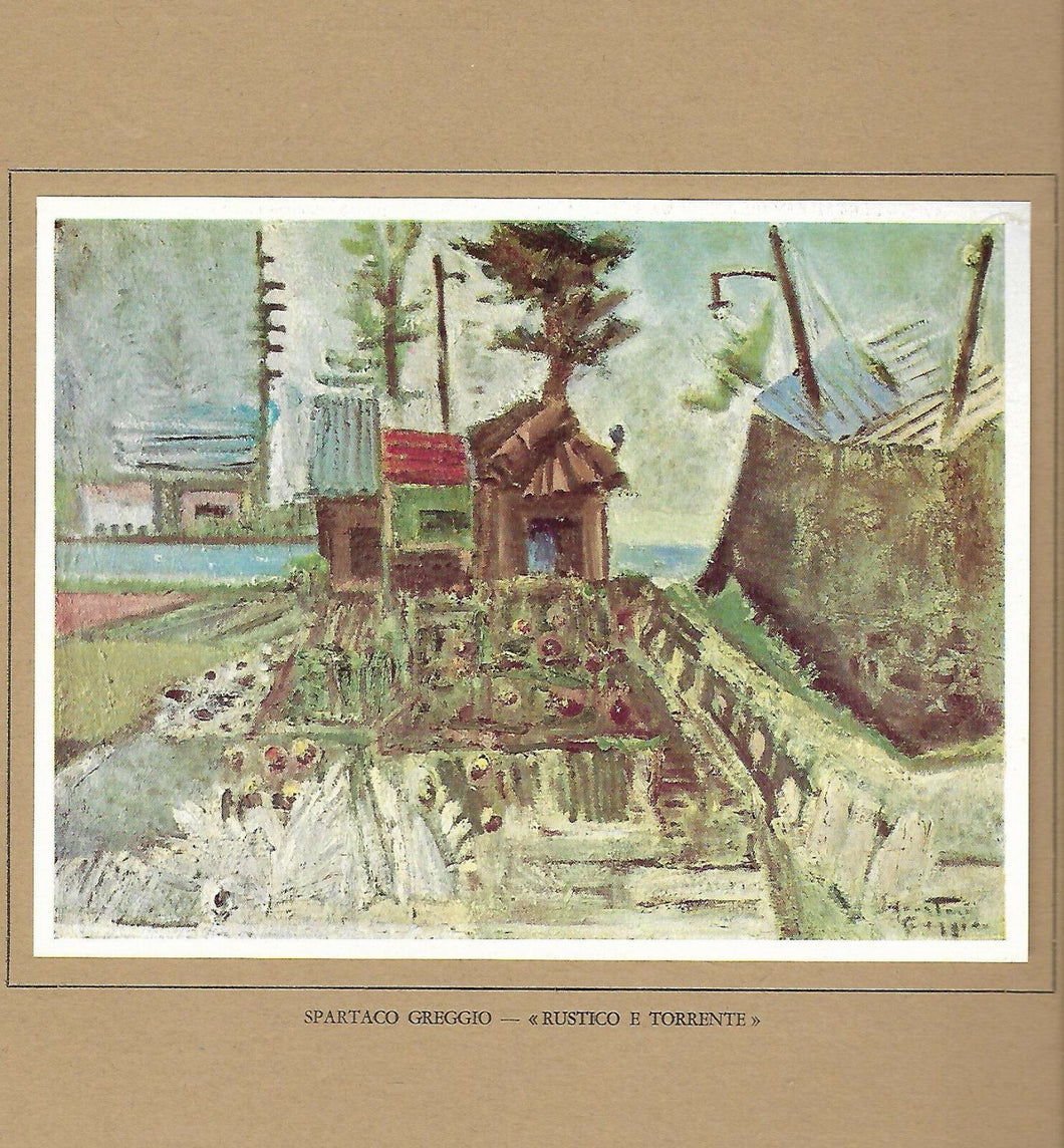 STAMPA RUSTICO E TORRENTE S.GREGGIO 1957