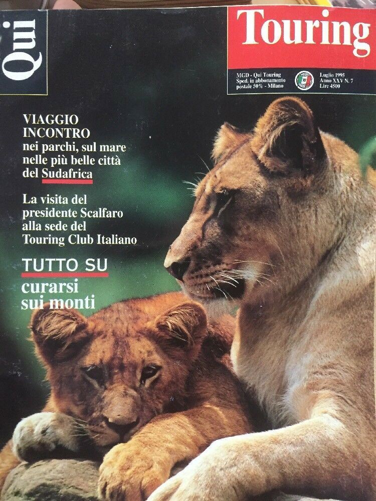 QUI TOURING LUGLIO 1995 Sudafrica