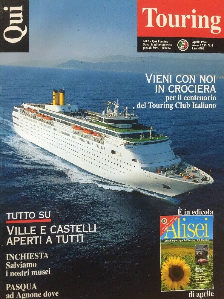 QUI TOURING Aprile 1994