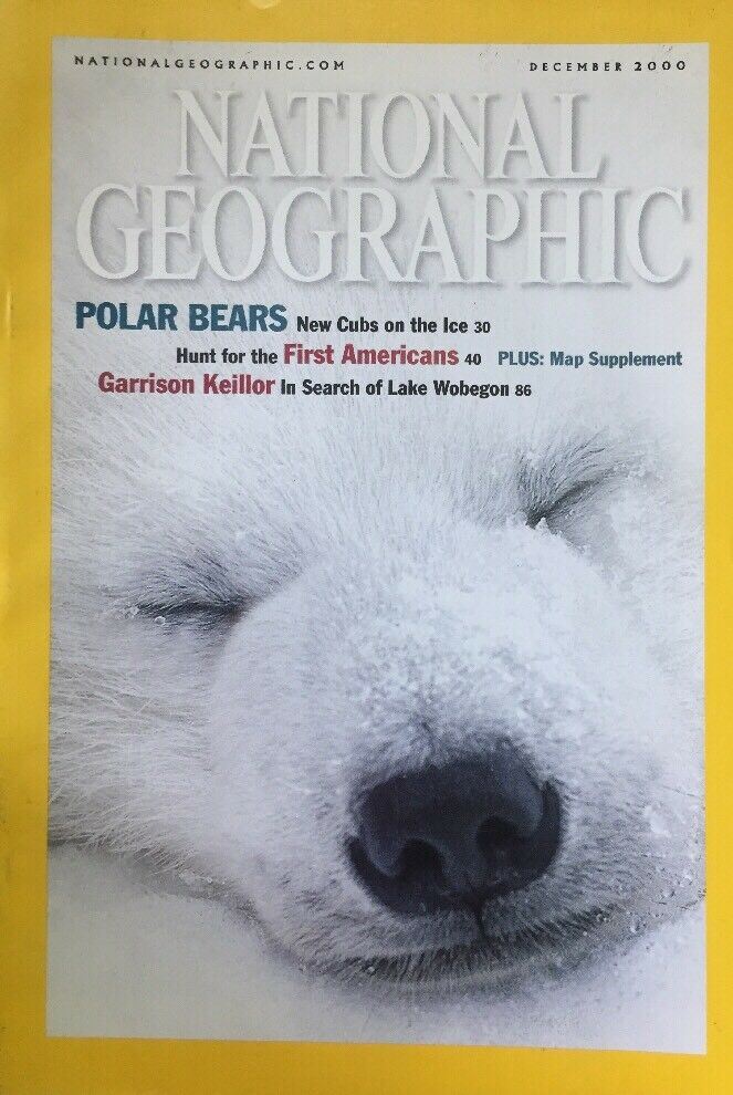 NATIONAL GEOGRAPHIC DECEMBER 2000
