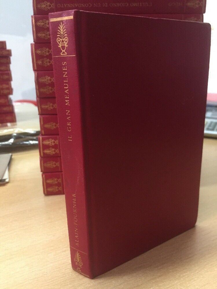 IL GRAN MEAULNES. ALAIN FOURNIER BUR COPERTINA ROSSA
