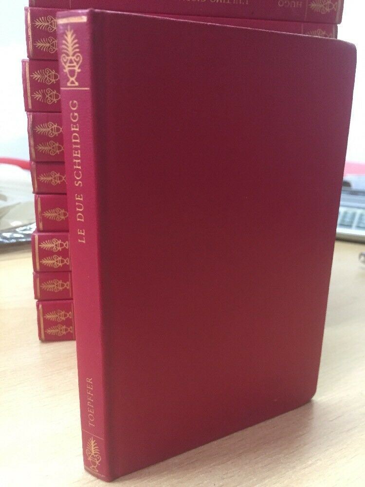 LE DUE SCHEIDEGG. TOEPFFER  BUR COPERTINA ROSSA