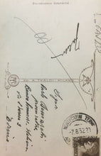 Carica l'immagine nel visualizzatore di Gallery, CARTOLINA MONTECATINI TERME STABILIMENTO TORRETTA 1932 CC01
