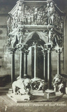 Carica l'immagine nel visualizzatore di Gallery, CARTOLINA PISTOIA PULPITO DI SANT’ANDREA 1935 CC02
