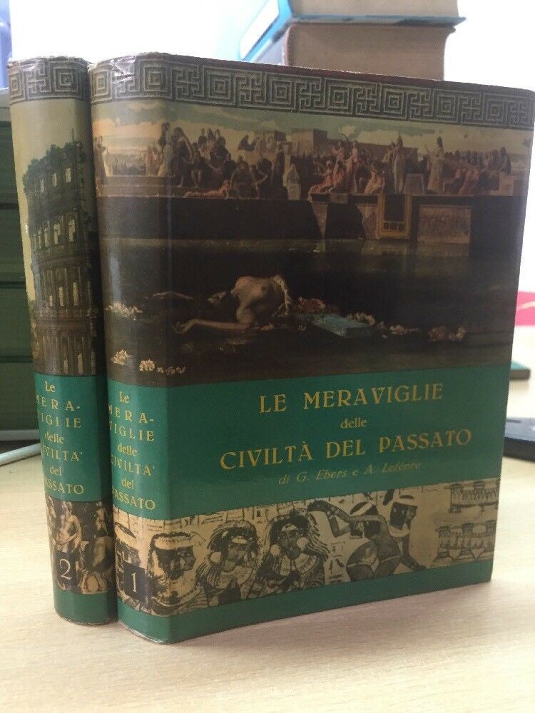 LE MERAVIGLIE DELLE CIVILTÀ DE PASSATO 2 VOLL. Q585