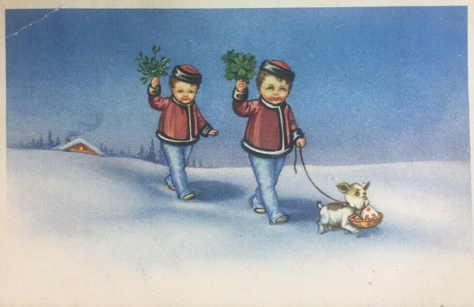 CARTOLINA BUON NATALE 1938 CC04