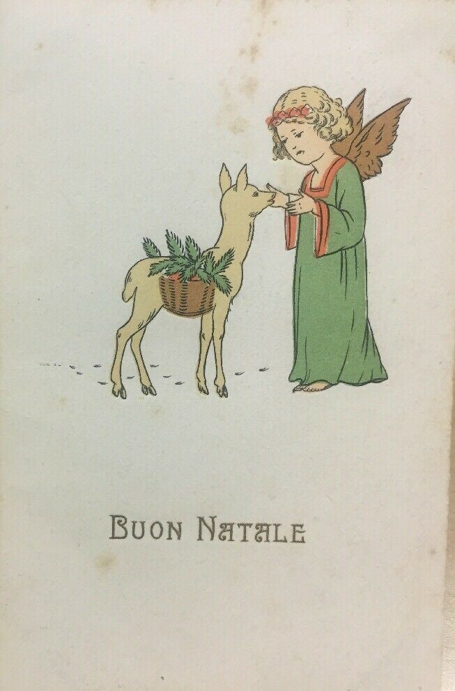 CARTOLINA BUON NATALE 1931 CC04