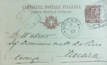 Carica l&#39;immagine nel visualizzatore di Gallery, CARTOLINA POSTALE 10 CENT. 1903 CC04
