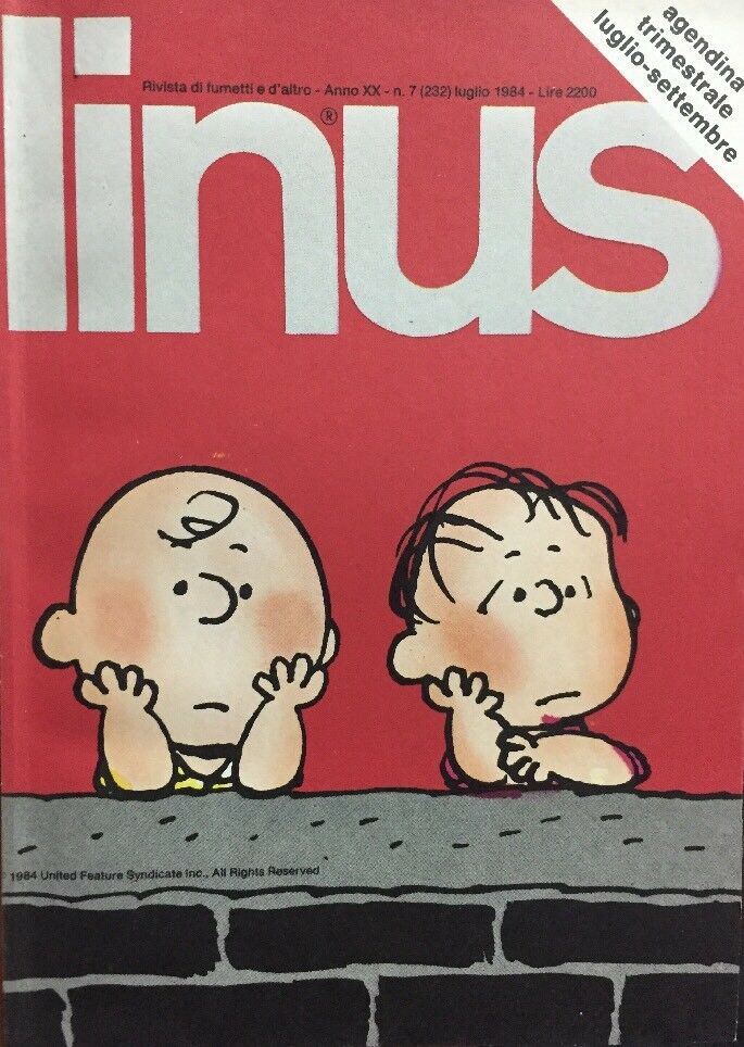 LINUS N.232 Luglio 1984