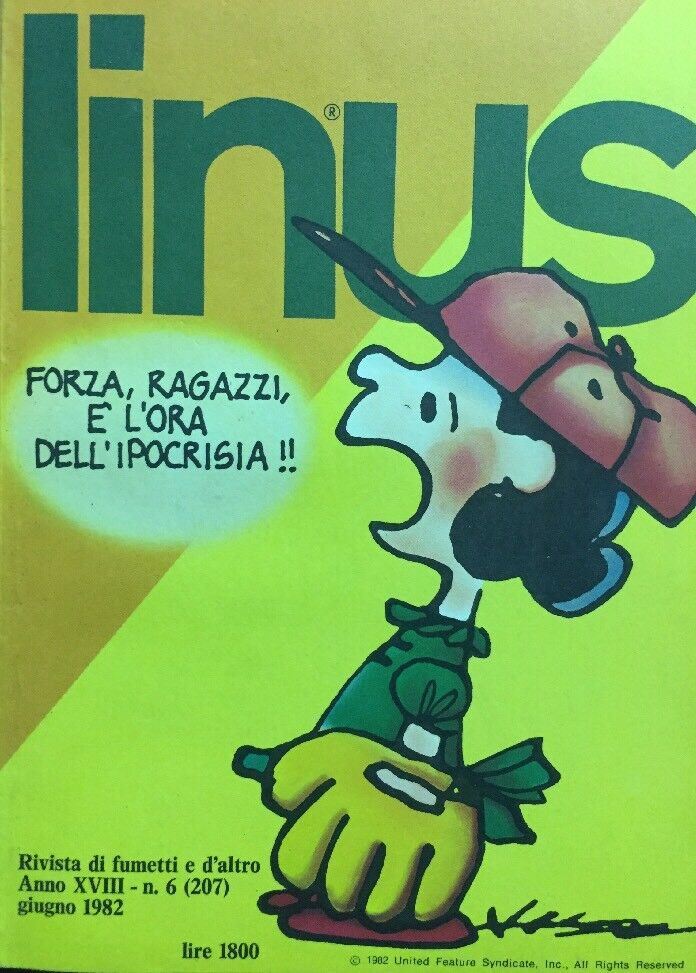 LINUS N.207 Giugno 1982