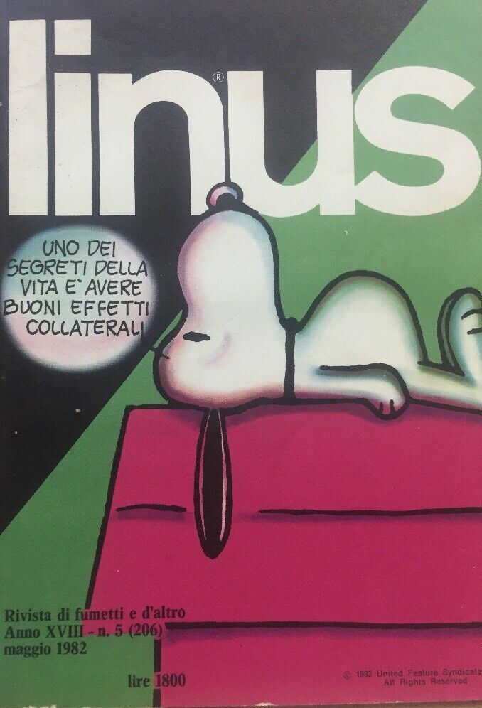 LINUS N.206 Maggio 1982