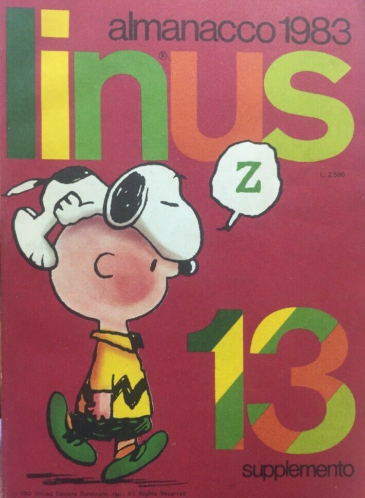 ALMANACCO LINUS 1983