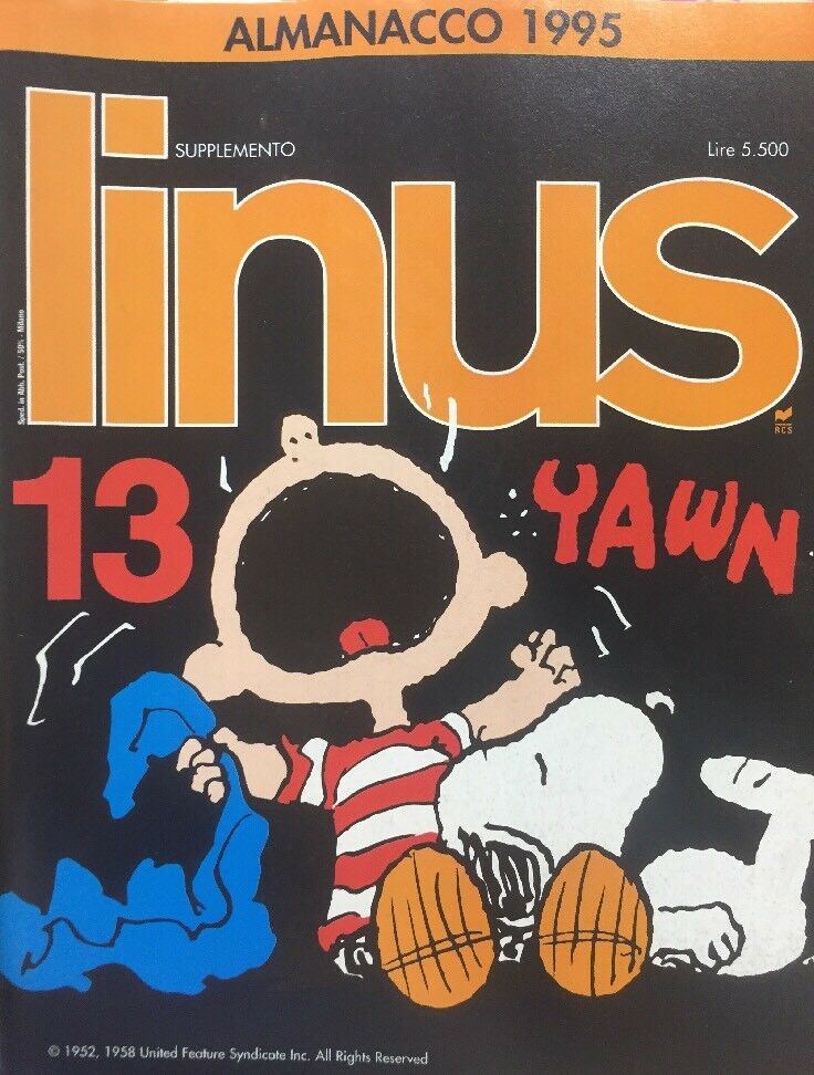 ALMANACCO LINUS 1996