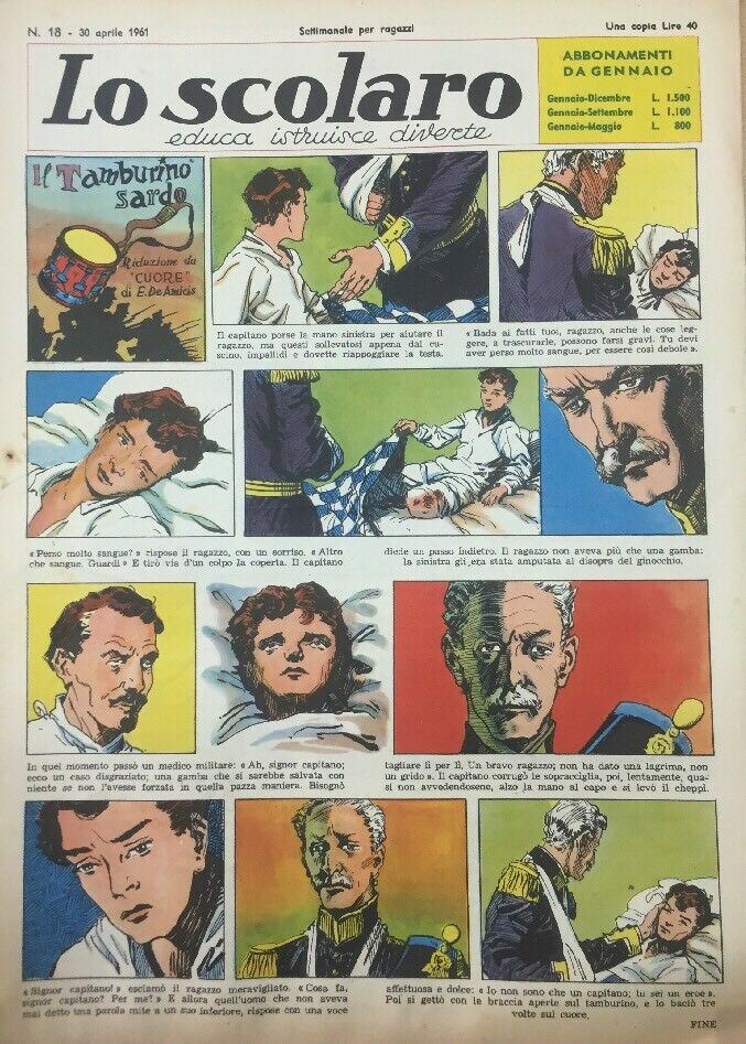 LO SCOLARO N.18 30 Aprile 1961