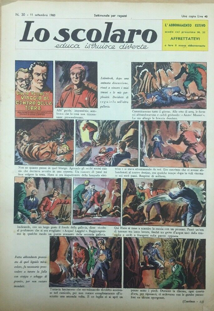 LO SCOLARO N.30 11 Settembre 1960