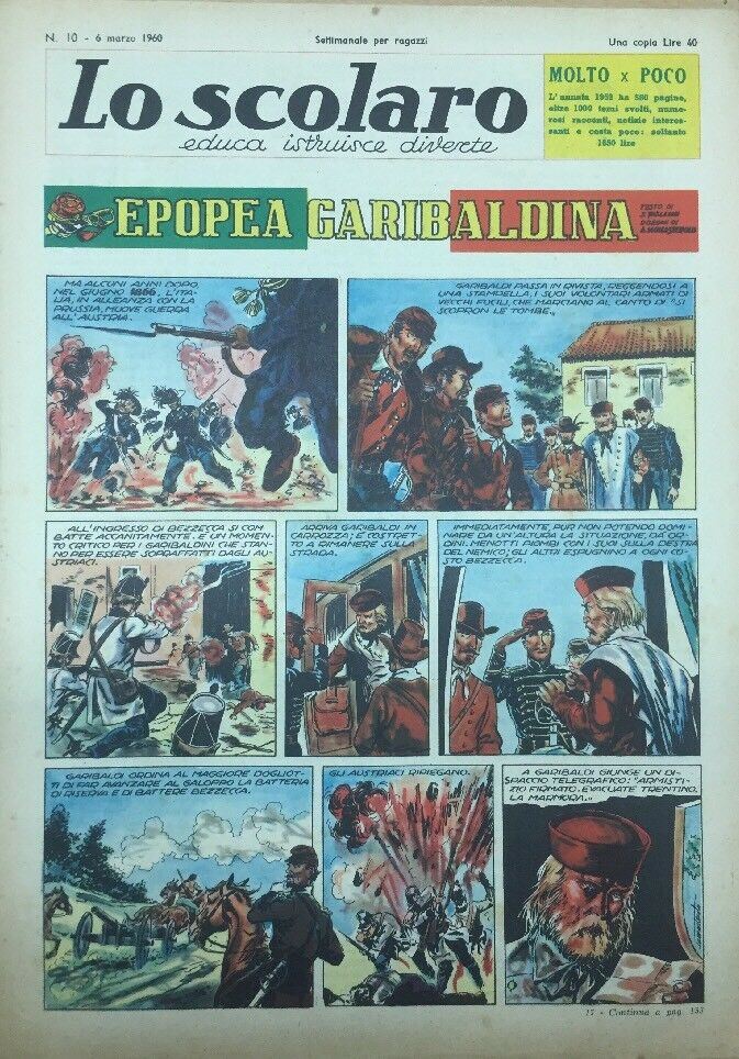 LO SCOLARO N.10. 6 Marzo 1960