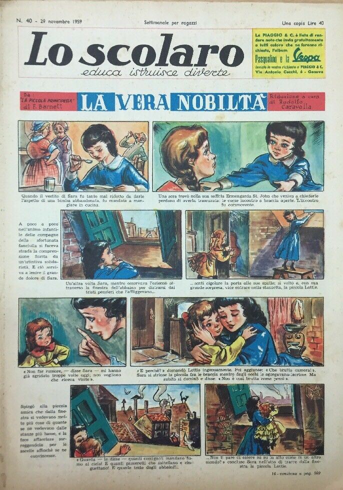 LO SCOLARO N.40  29 Novembre 1959
