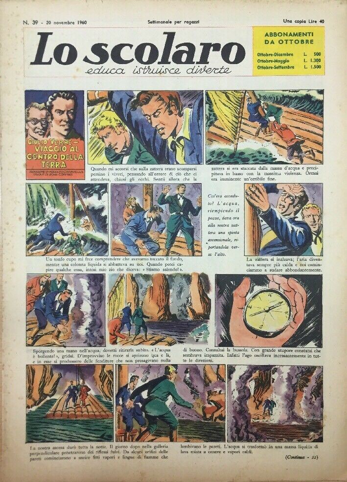 LO SCOLARO N.39. 20 Novembre 1960
