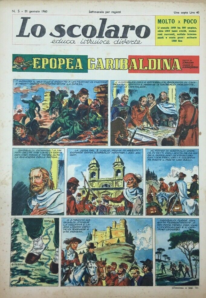 LO SCOLARO N.5. 31 Gennaio 1960